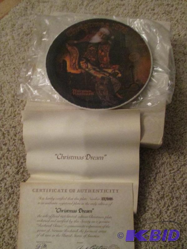 lot 89 image: Norman Rockwells &quotChristmas Dream"...