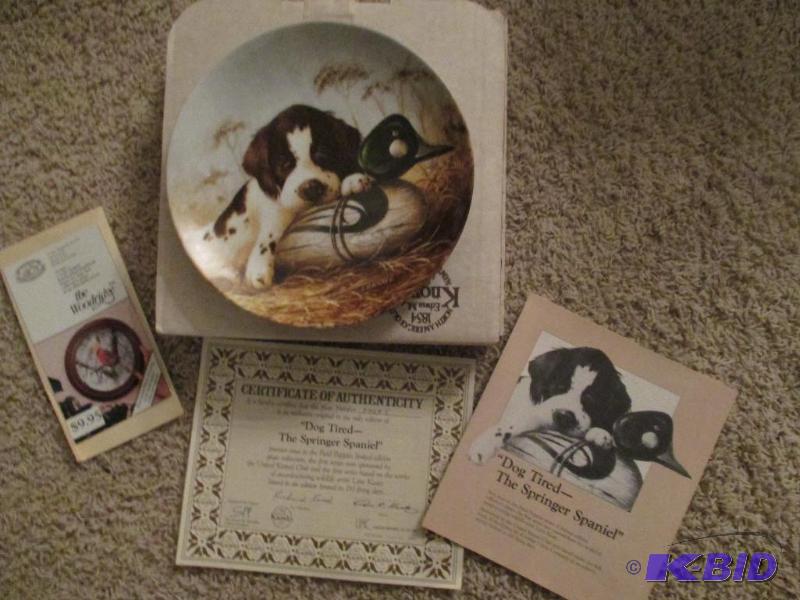 lot 99 image: Lynn Kaatz &quotDog Tired- The Springer Span...