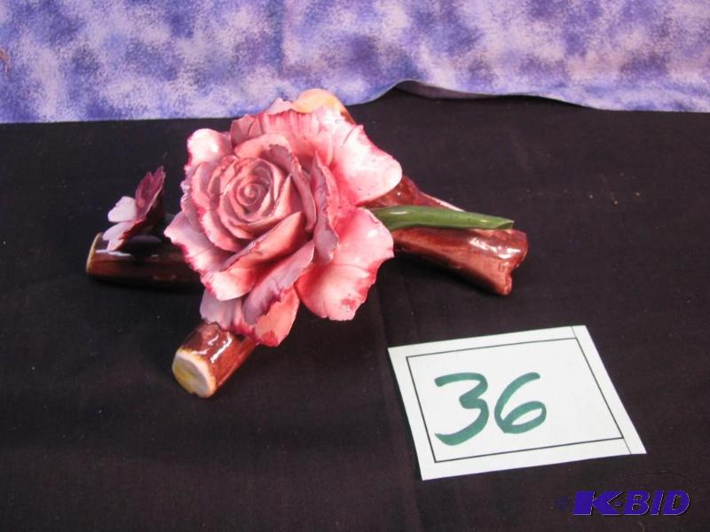 lot 36 image: Vintage Napoleon Capodimonte Porcelain piece,...