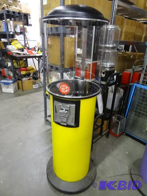 Astro Redemption Gumball Machine. Yellow New...