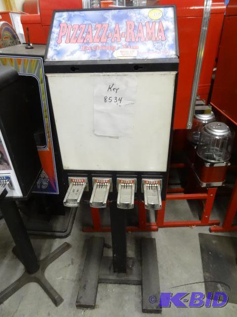 4 Column Sticker Redemption Machine No Key...