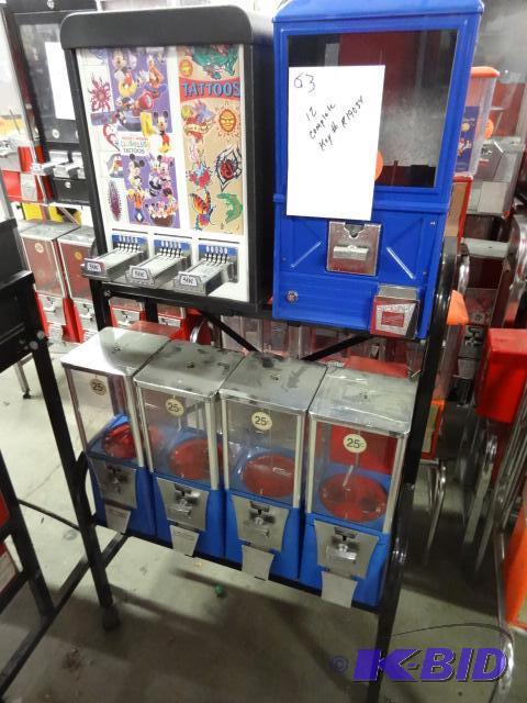 Redemption Rack with 3 Sticker Column and 5 B...