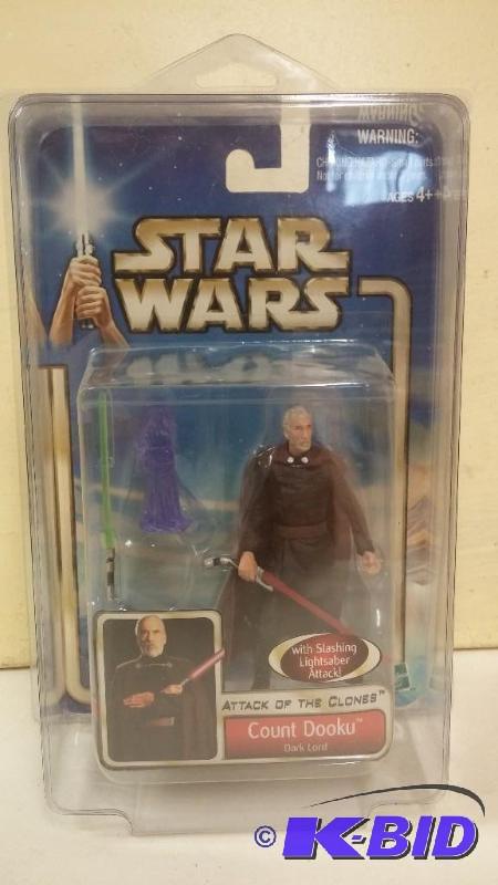 STAR WARS ATTACK OF THE CLONES FIGURE COUNT D...
