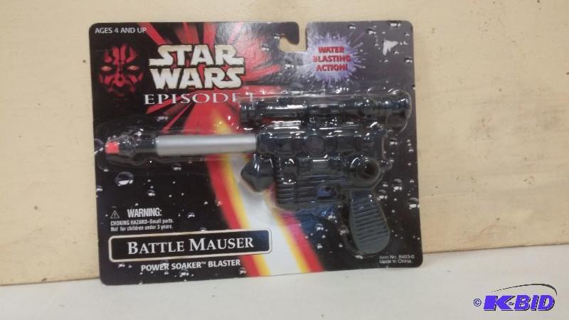 STAR WARS EPISODE 1 BATTLE MAUSER POWER SOAKE...