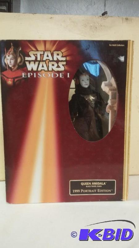 STAR WARS EPISODE 1 QUEEN AMIDALA IN BLACK TR...