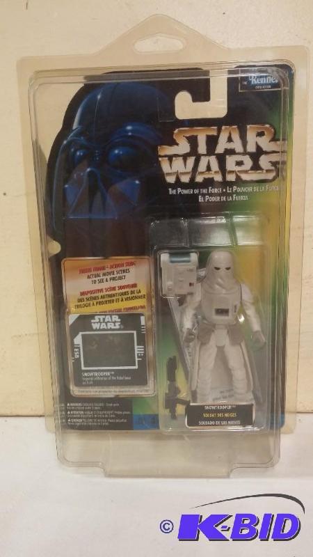 STAR WARS FREEZE FRAME FIGURE SNOWTROOPER TRI...