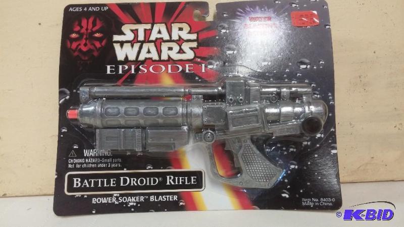 STAR WARS EPISODE 1 BATTLE DROID RIFLE POWER ...
