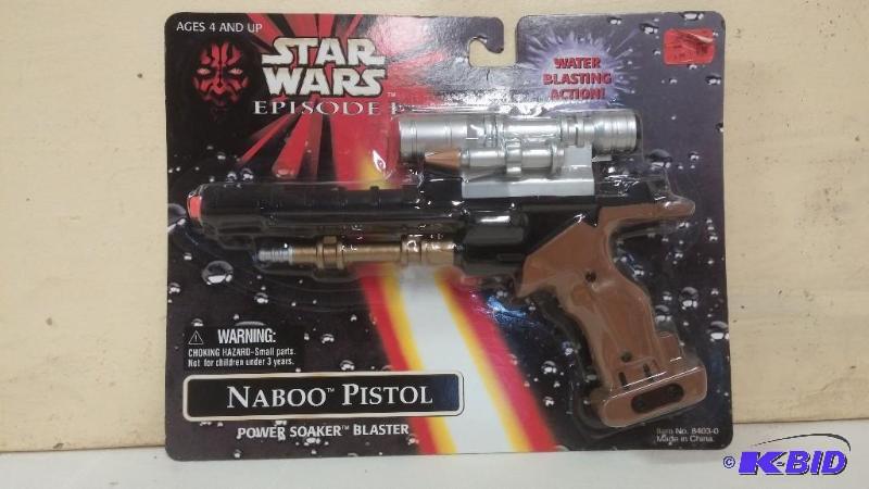 STAR WARS EPISODE 1 NABOO PISTOL POWER SOAKER...