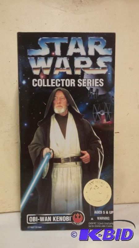 STAR WARS 12 INCH OBI WAN KENOBI WITH DARK BL...