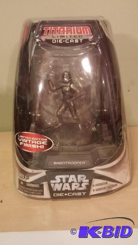 Star Wars Titanium Limited Die-Cast with Vint...