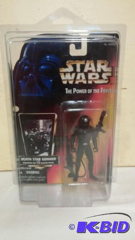 STAR WARS DEATH STAR GUNNER FIGURE NEVER BEEN...