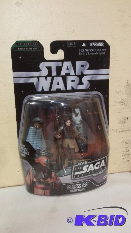 STAR WARS SAGA COLLECTION PRINCESS LEIA BOUSH...