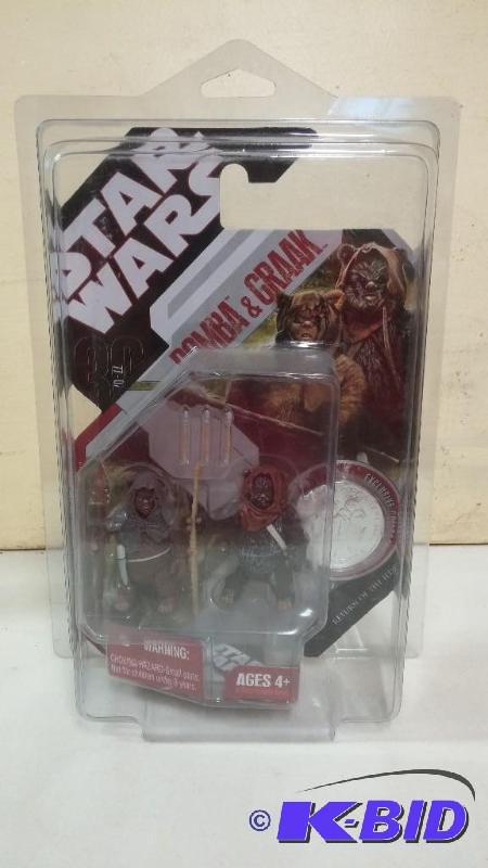 STAR WARS 30TH ANN ROMBA &amp GRAAK FIGURE W...