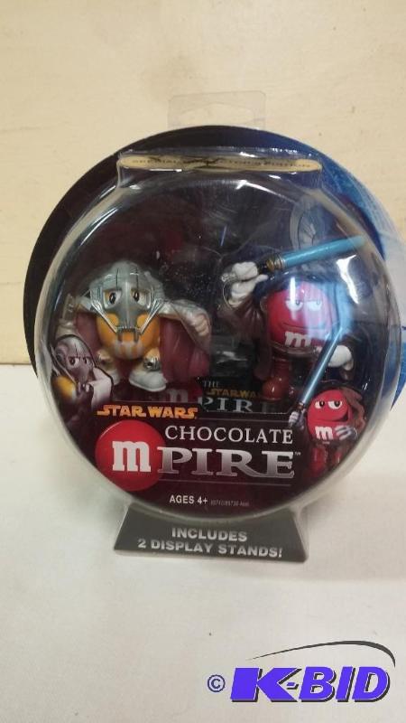STAR WARS CHOCOLATE MPIRE LUKE AND LEIA NEVER...