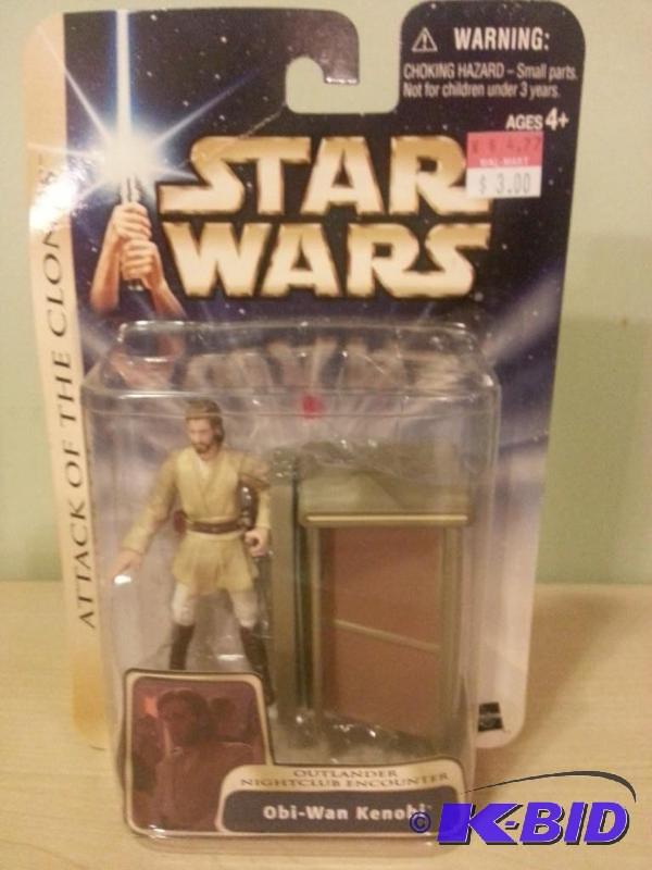 Star Wars Attack of the Clones figure. Obi-Wa...