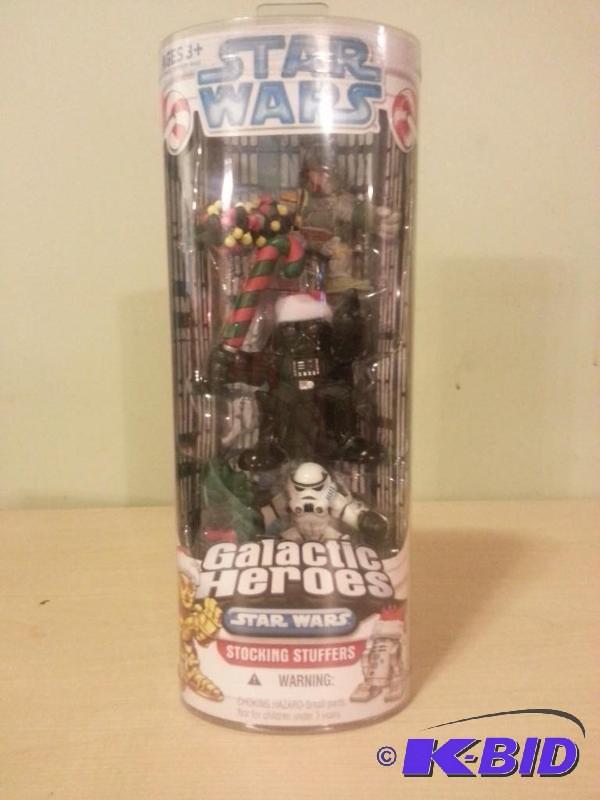 Star Wars Galactic Heroes 3 Pack Stocking Stu...
