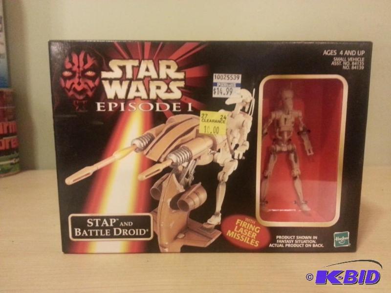 Star Wars Episode 1 Stap and Battle Droid. Ne...