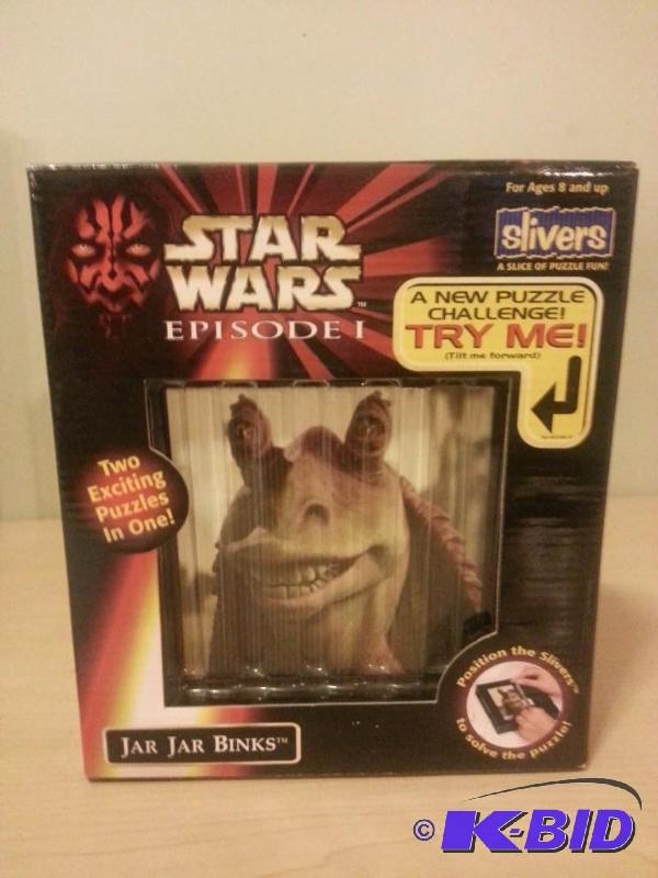 Star Wars Episode 1 Slivers puzzle of Jar Jar...