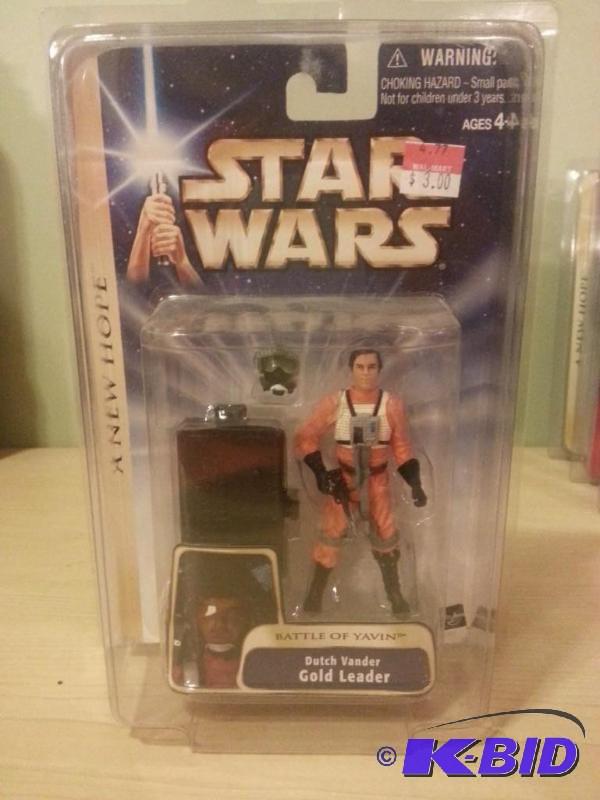 Star Wars Figure Dutch Vander Gold Leader. N...
