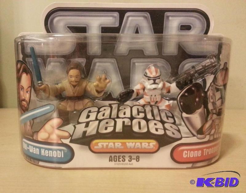Star Wars Galactic Heroes featuring Obi Wan K...
