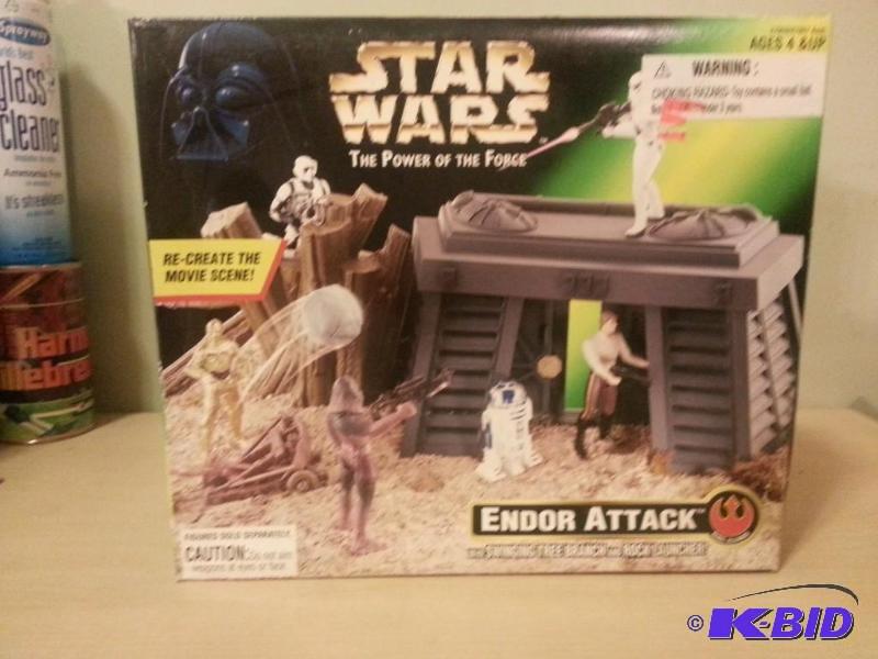 Star Wars Power of the Force Endor Attack Pla...