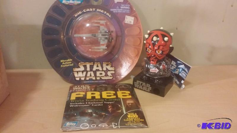 Lot of Star Wars Items. Micro Machines X-Wing...
