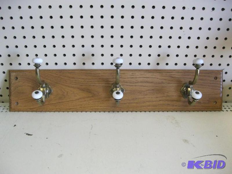 Board With Coat Hooks...