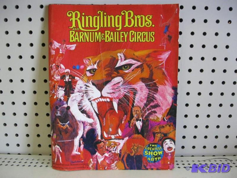 Vintage Ringling Bros Circus Book...