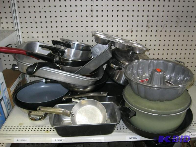 Huge Lot Of Mixed Pans...