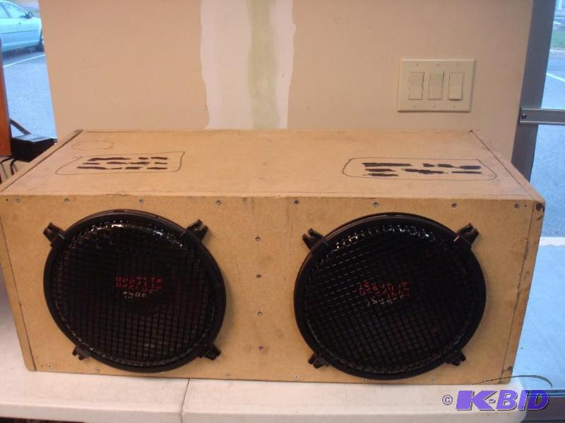 Pair Of Vintage Pyle Driver Sub Woofers In Th...