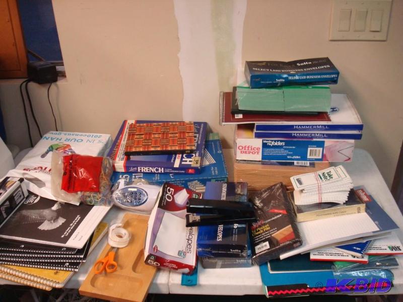 Huge Lot Of Office Items, Notebooks, Pads, En...