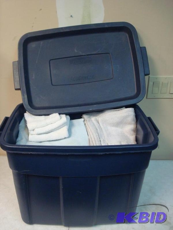 Tub Filled With Towels...