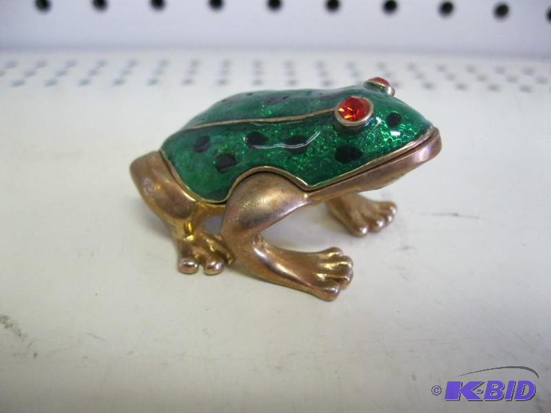 Small Frog Trinket Pill Case...