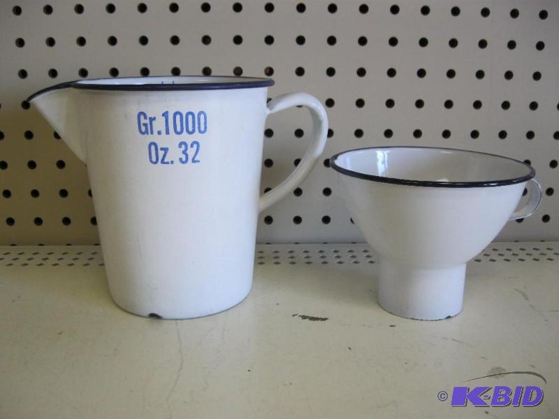 Pair Of Metal Kitchen Cups...