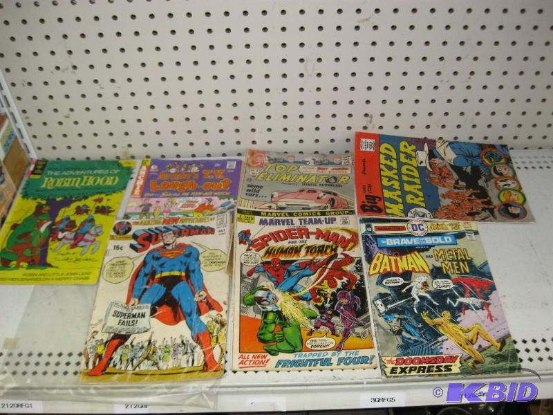 Lot Of Vintage Comics, Some Super Hero...