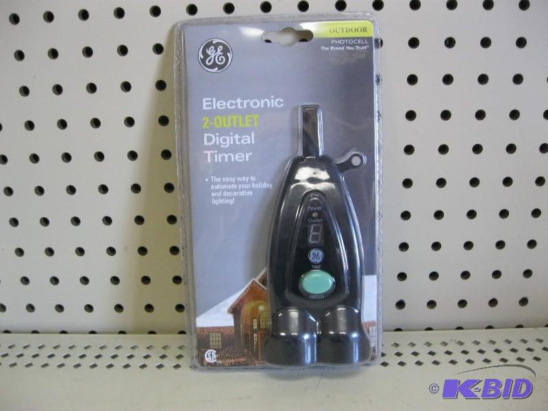 New Electronic 2 Outlet Digital Timer...