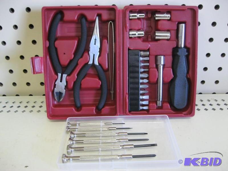 New Small Tool Set In Red Case...