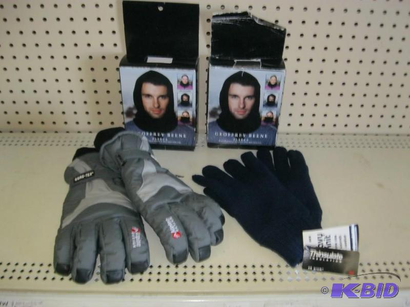 Lot Of Gloves And Head Scarfs...
