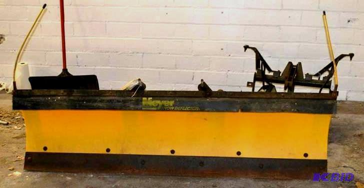 lot 10 image: 7 foot Meyer poly snow plowFrame is is good c...