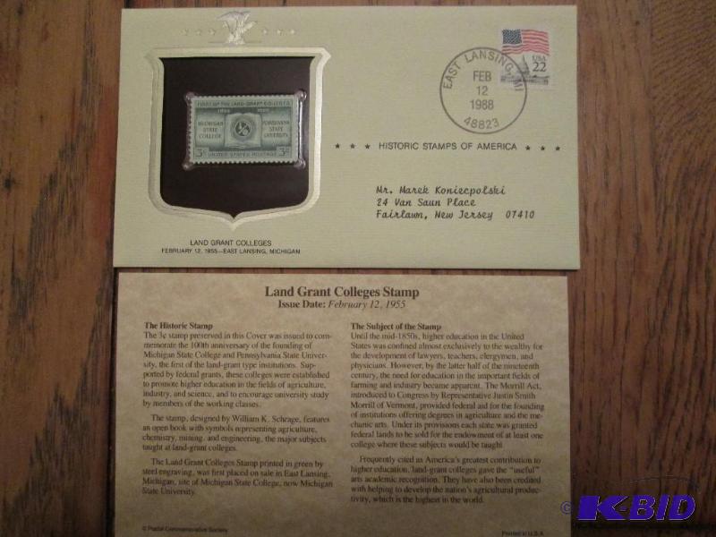 Land Grant Colleges Stamp, Issued 1955 Mint ...