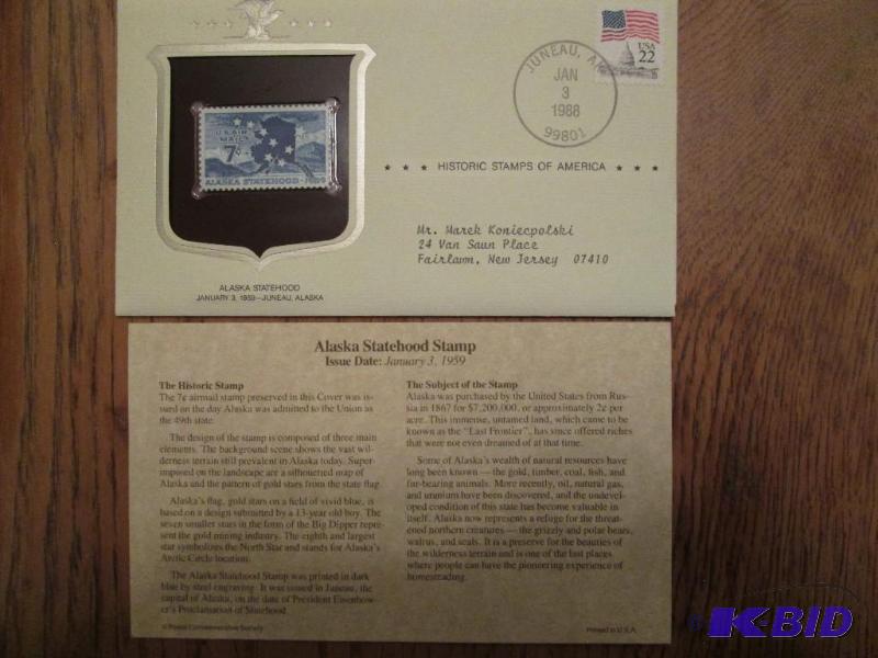 Alaska Statehood Stamp, Issued 1959 Mint sea...