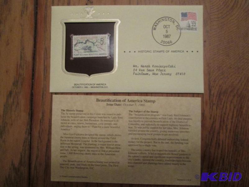 Beautification Of America Stamp, Issued 1966...