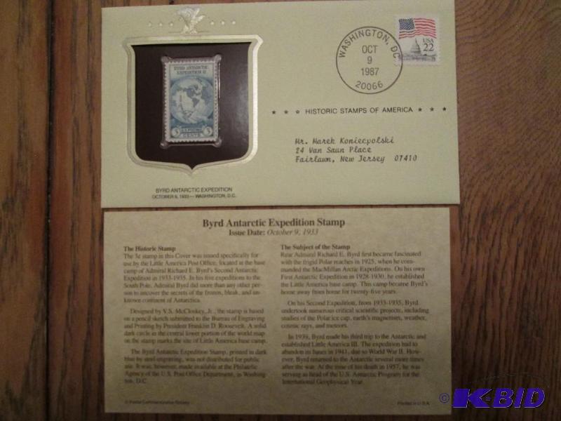 Byrd Antarctic Exploration Stamp, Issued 1933...