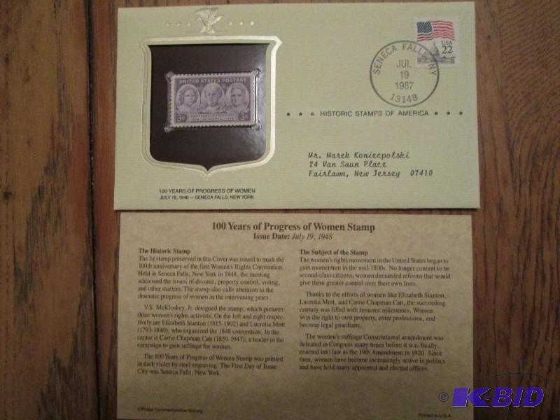 100 Years Of Progress Of Women Stamp, Issued ...