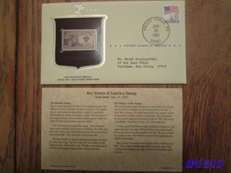 Boy Scouts Of America Stamp, Issued 1950 Min...