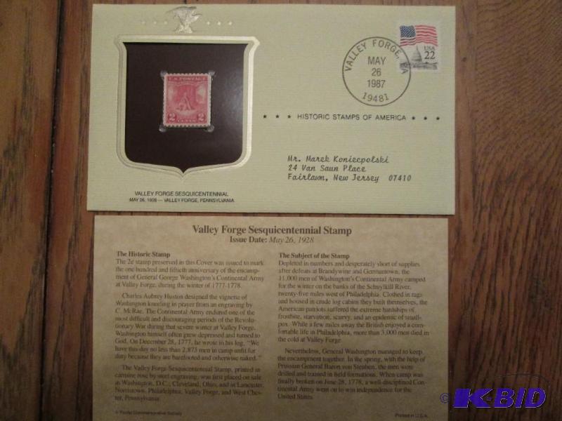 Valley Forge Sesquicentennial Stamp, Issued 1...