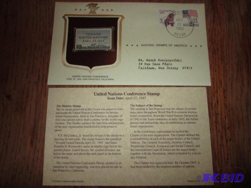 United Nations Conference, issued 1945 Mint ...