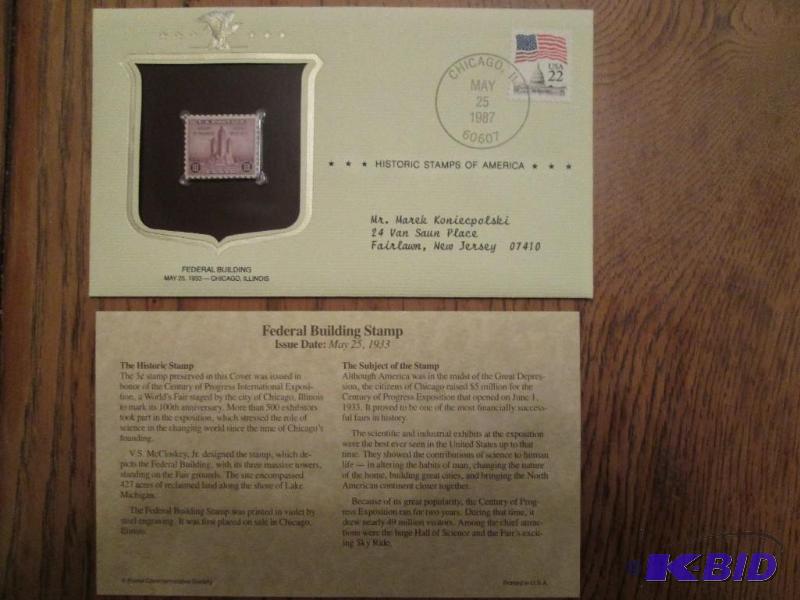 Federal Building Stamp, Issued 1933 Mint sea...