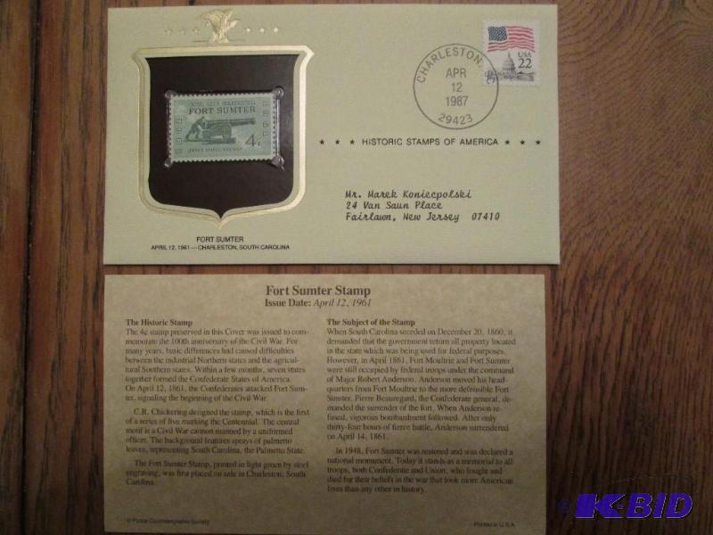Fort Sumpter Stamp, Issued 1961 Mint sealed ...