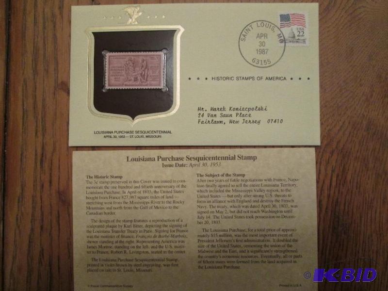 Louisianna Purchase Sesquicentennial Stamp, I...